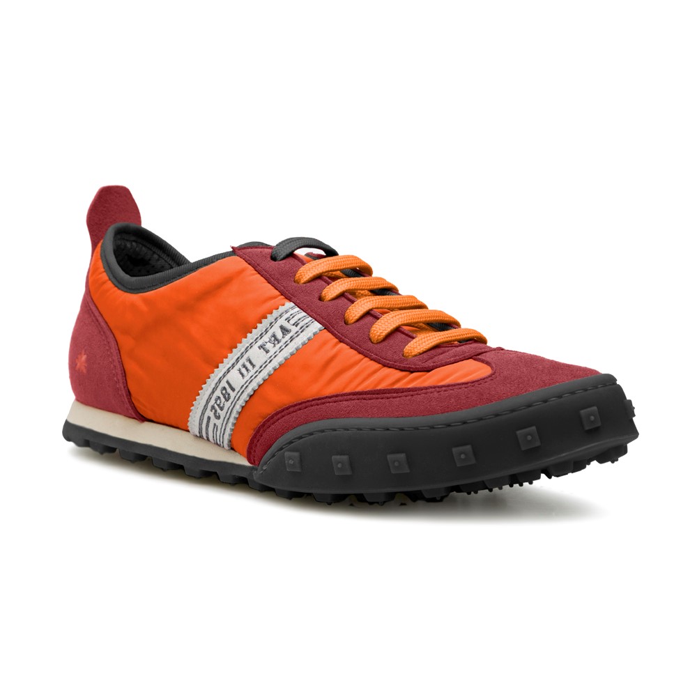 - sneakers i coral og rød med gummikant - ART - Shoes