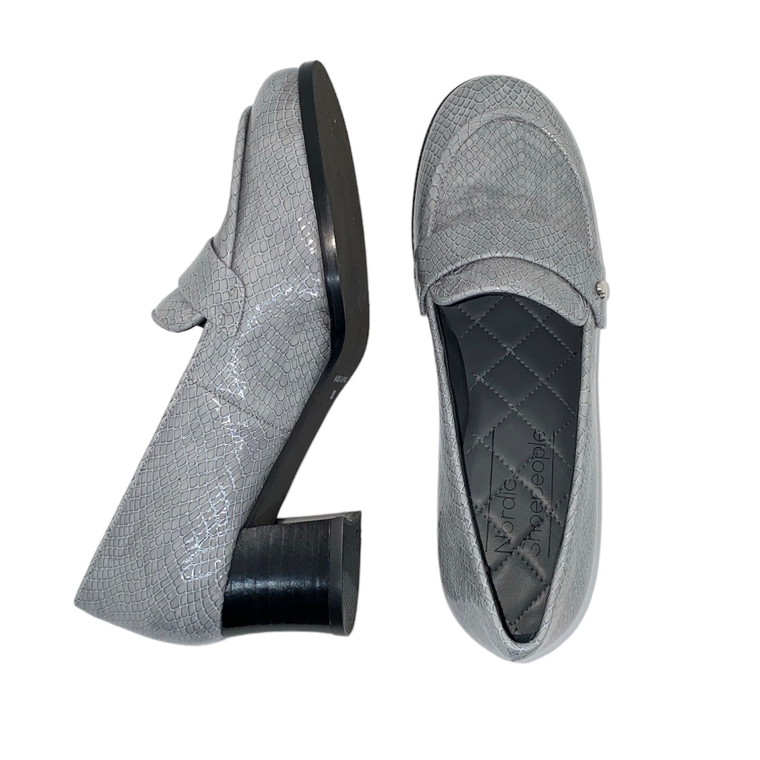 Nordic shoepeople - Loafer med hæl lys - Frida 34 - NORDIC SHOEPEOPLE Como Shoes