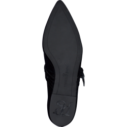 Paul Green - Flad sko i sort lak med remme -1022