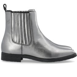 Cashott - Chelsea boots i slv med elastik - Casagnes