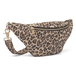 Depeche - Lille bltetaske i leopard - 12556