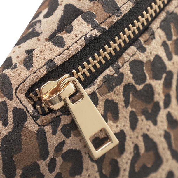 Depeche - Lille bltetaske i leopard - 12556