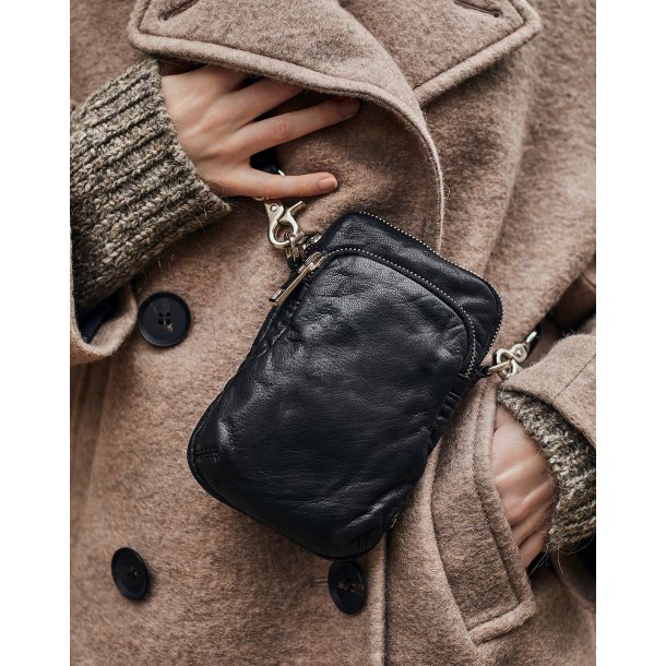 Depeche - Mobiltaske i sort - 14262