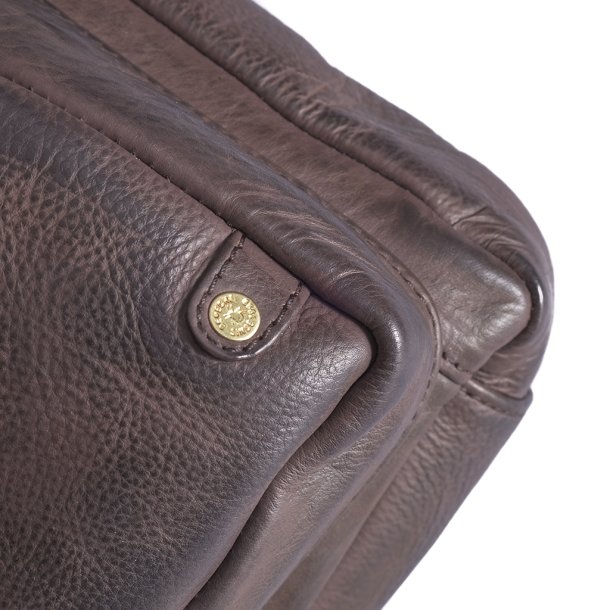 Depeche - Enkel crossover taske i mrkebrun - 13606