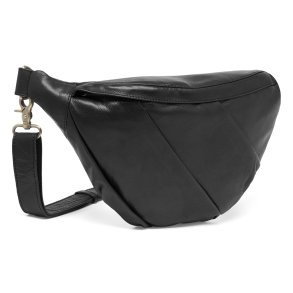 Depeche - Bltetaske i sort med syninger - 15714