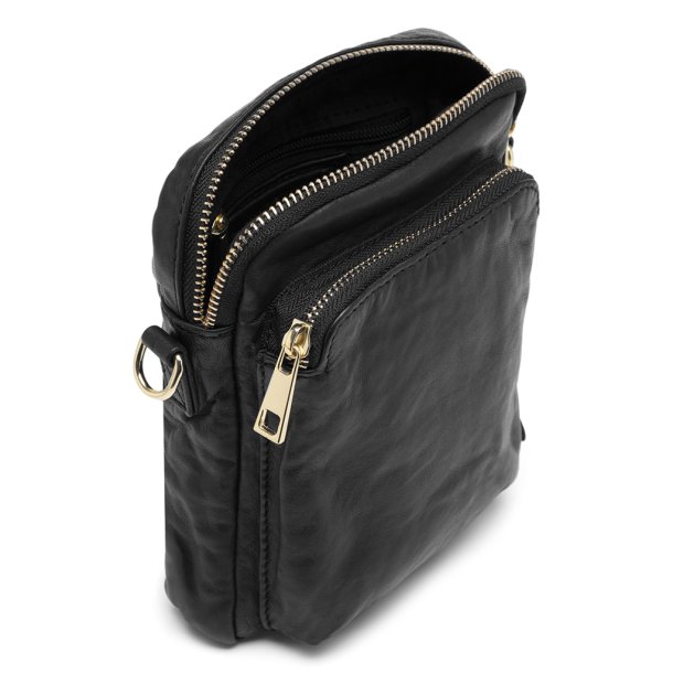 Depeche - Stor mobiltaske i sort - 15818