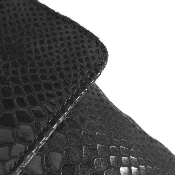 Depeche - Mobiltaske i sort croco - 16044