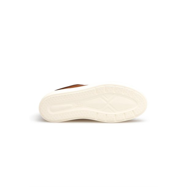 Lloyd herre - Sneakers i cognac med snre - Metro X-motion