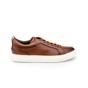 Lloyd herre - Sneakers i cognac med snre - Metro X-motion