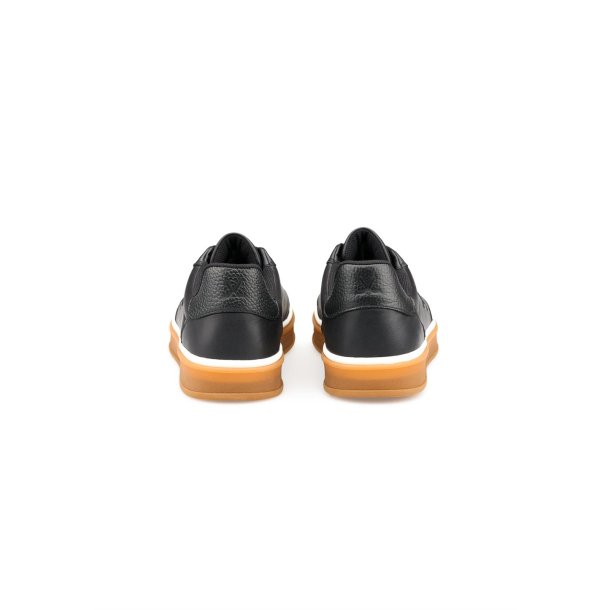 Lloyd herre - Sneakers i sort med snre og gummisl - Beat