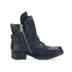 Airstep - Stvlette i sort med slag, snre og lynls 