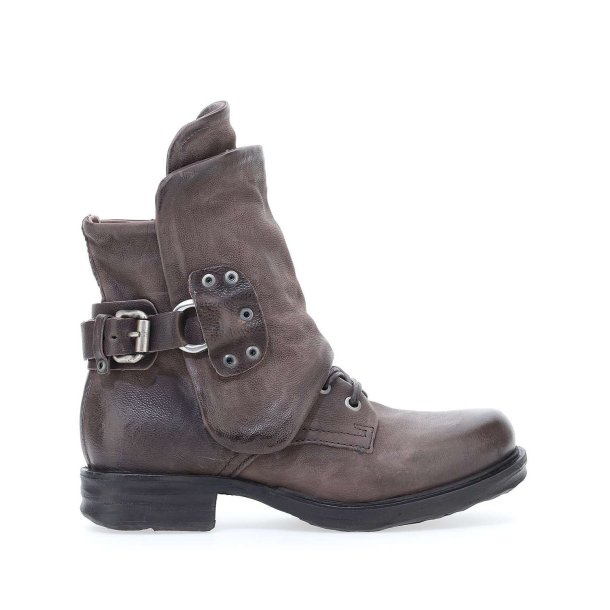 Airstep - Stvlette i brun med slag, snre og lynls 