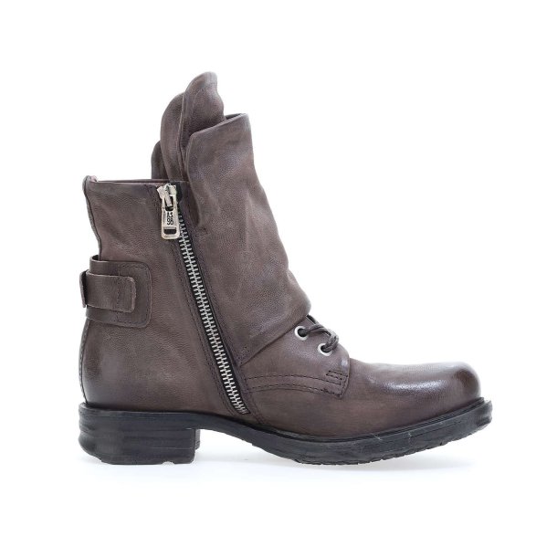 Airstep - Stvlette i brun med slag, snre og lynls 