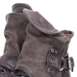 Airstep - Stvlette i brun med slag, snre og lynls 