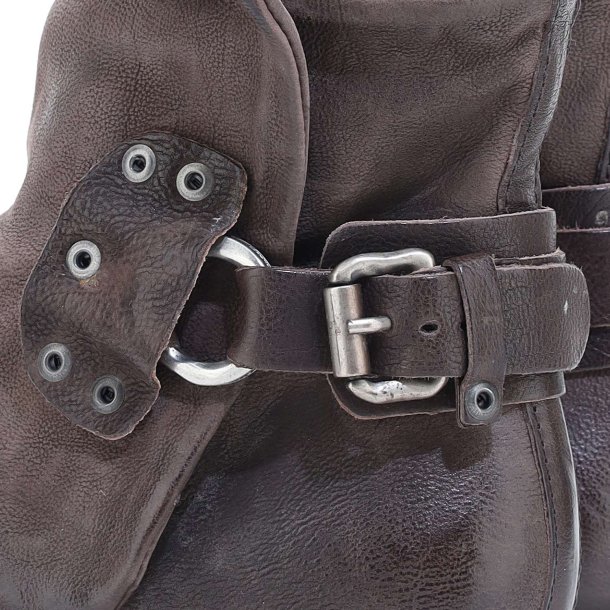 Airstep - Stvlette i brun med slag, snre og lynls 