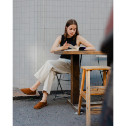 VIBAe - Sko i brun ruskind - zuma