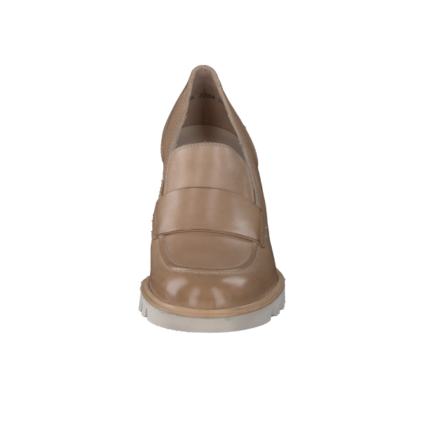 Paul Green - Loafer i varm sand med plateau og h�l - 3784