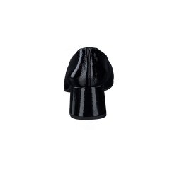 Paul Green - Loafer i sort lak med moderat h�l - 3928