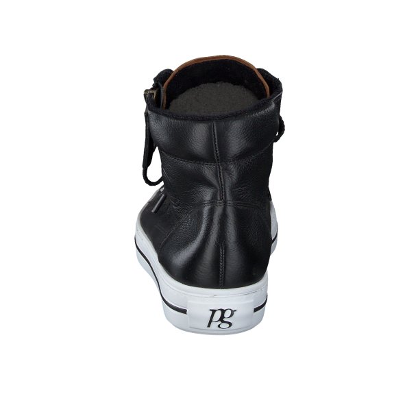 Paul Green - Ankelstvle i sort med snre og lynls - 4024