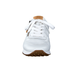 Paul Green - Sneakers i hvid med snre og lynls - 4085