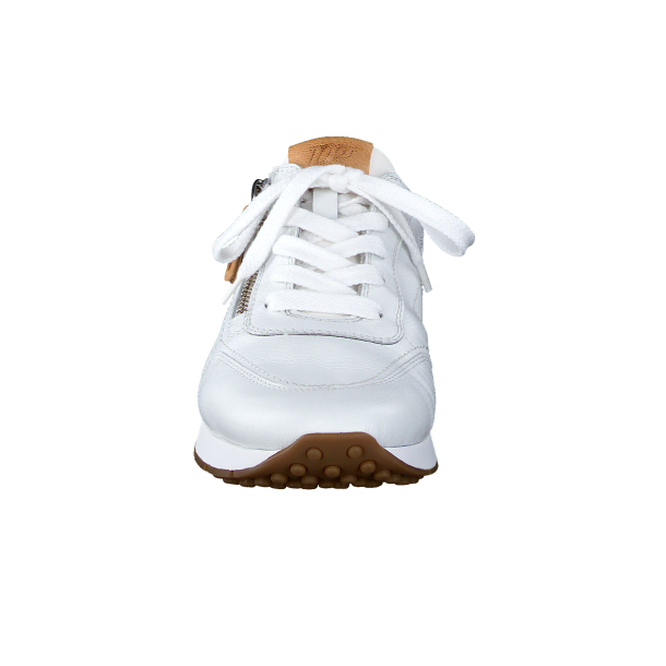 Paul Green - Sneakers i hvid med snre og lynls - 4085