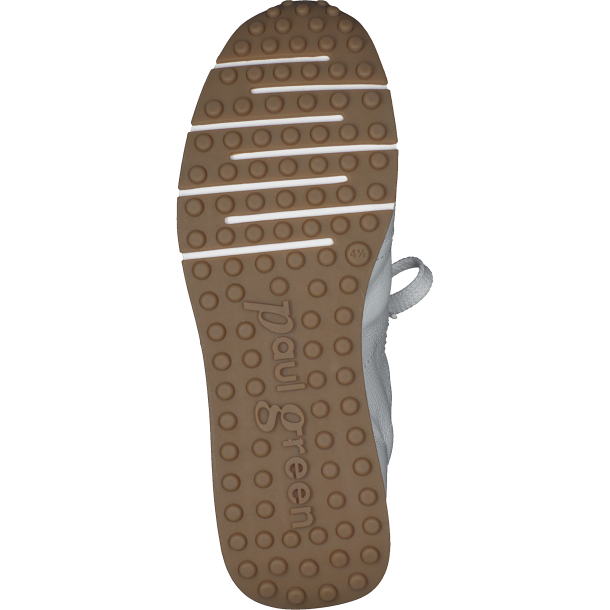 Paul Green - Sneakers i hvid med snre og lynls - 4085