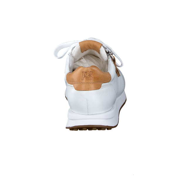 Paul Green - Sneakers i hvid med snre og lynls - 4085