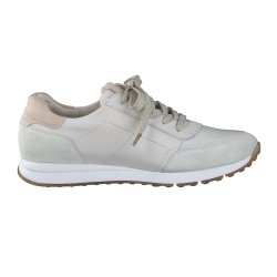 Paul Green - Sneakers i sand med sn�re og lynl�s - 4085
