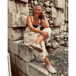 Vibae - sko i sandfarvet hr - Zuma