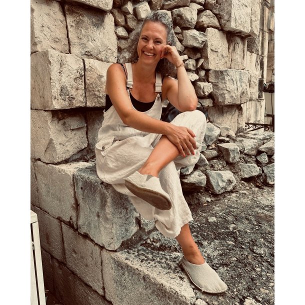 Vibae - sko i sandfarvet hr - Zuma