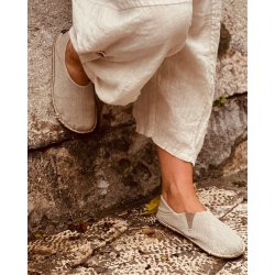 Vibae - sko i sandfarvet hr - Zuma