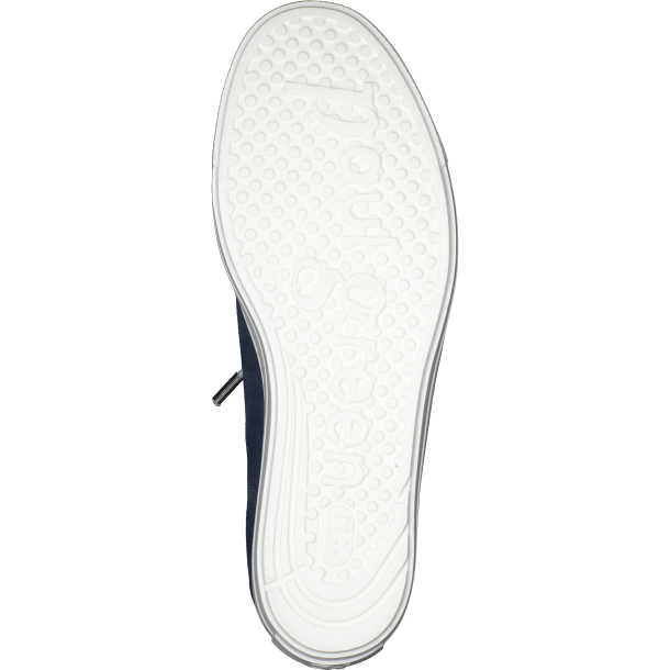 Paul Green - Sneakers i bl med plateau og elastiksnre - 5017