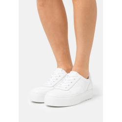 Paul Green - Sneakers i hvid med syninger og plateau - 5230