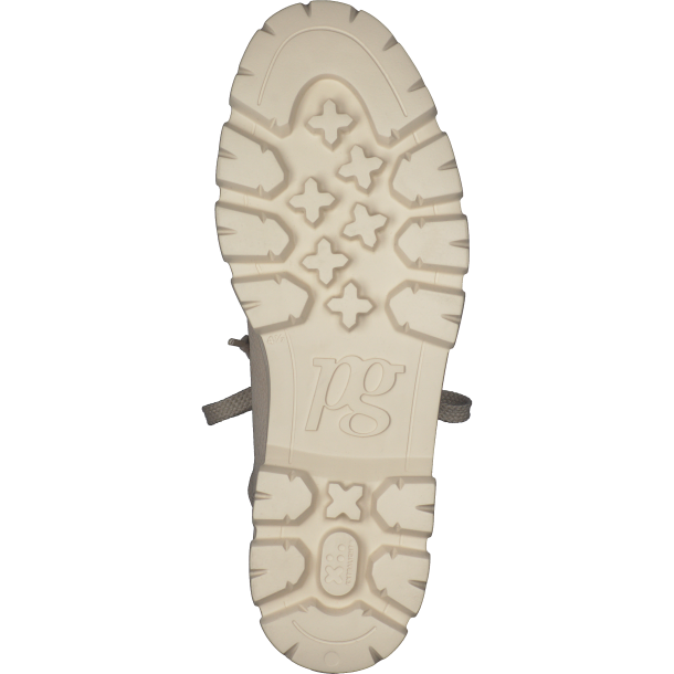 Paul Green - Stvlette i beige med lynls og chunky sl - 5210