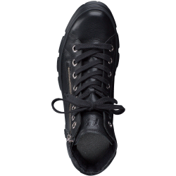 Paul Green - Stvlette i sort med lynls og chunky sl - 5210