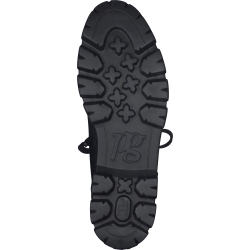 Paul Green - Stvlette i sort med lynls og chunky sl - 5210