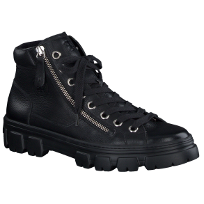 Paul Green - Stvlette i sort med lynls og chunky sl - 5210