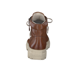 Paul Green - Stvlette i cognac med lynls og chunky sl - 5210