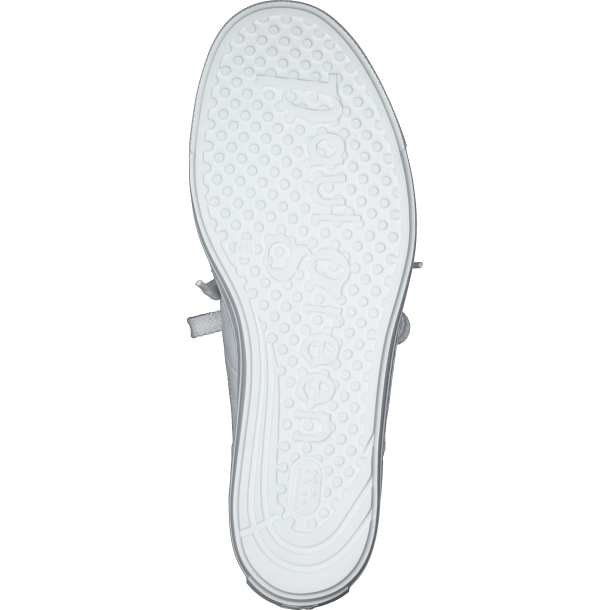 Paul Green - Sneakers i hvid med syninger og plateau - 5230