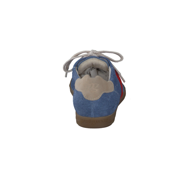 Paul Green - Sneakers i denim og rd med lav sl - 5350