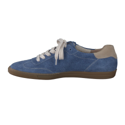 Paul Green - Sneakers i denim og rd med lav sl - 5350