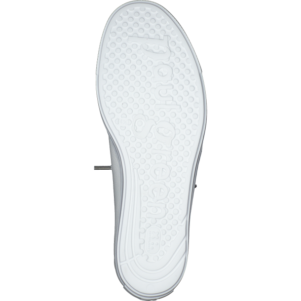 Paul Green - Sneakers i hvid med plateau og elastiksnre - 5417