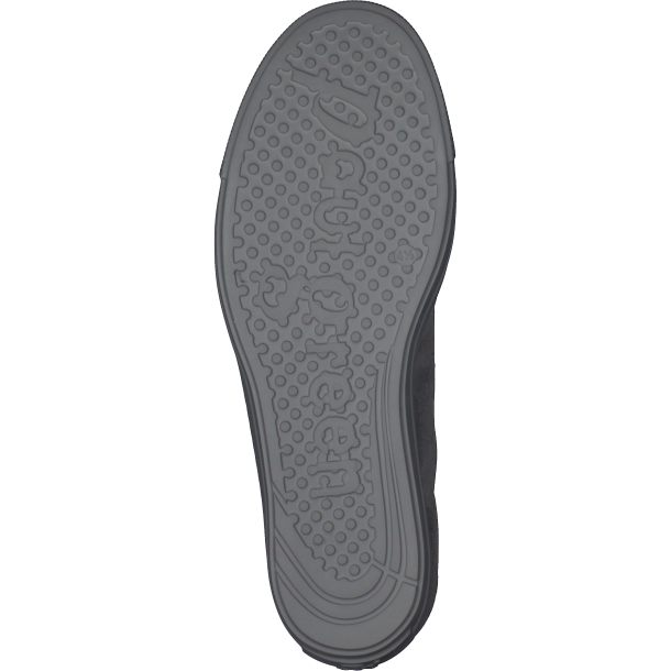 Paul Green - Sneakers i shiny gr med plateau og elastiksnre - 5417 