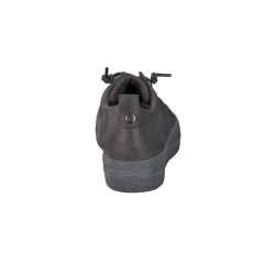 Paul Green - Sneakers i shiny gr med plateau og elastiksnre - 5417 