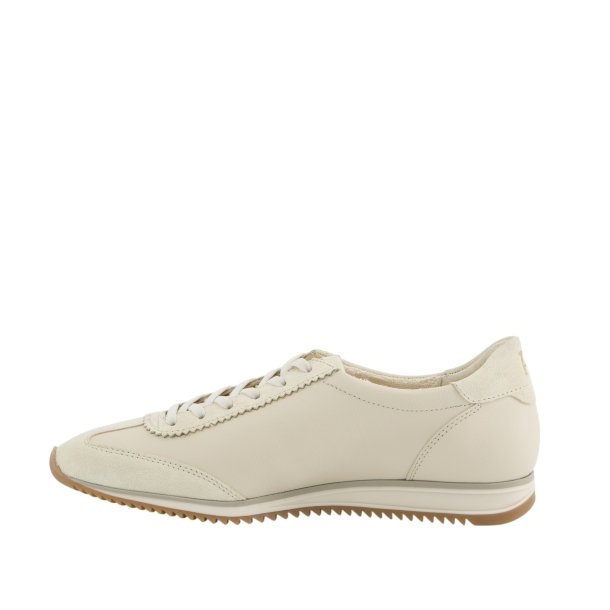 Paul Green - Sneakers i varm beige med elastiksn�re - 5453