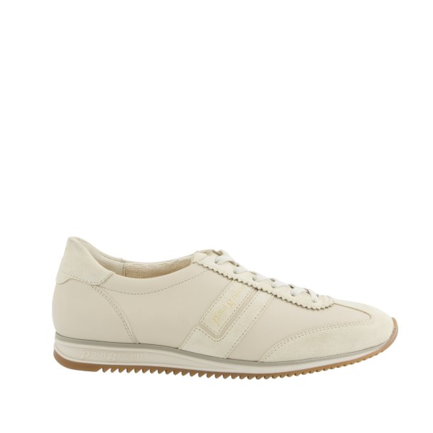 Paul Green - Sneakers i varm beige med elastiksn�re - 5453