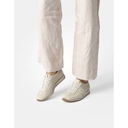 Paul Green - Sneakers i varm beige med elastiksn�re - 5453