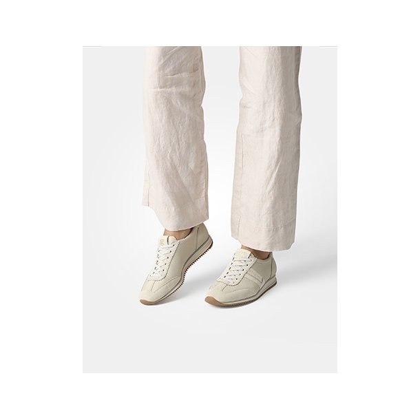 Paul Green - Sneakers i varm beige med elastiksn�re - 5453