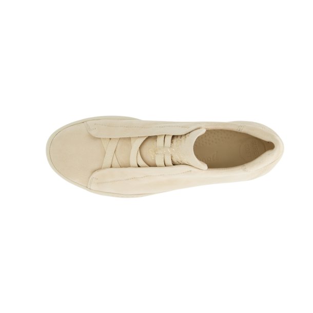 Paul Green - Sneakers i varm beige med elastiksn�re - 5529