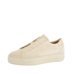 Paul Green - Sneakers i varm beige med elastiksn�re - 5529